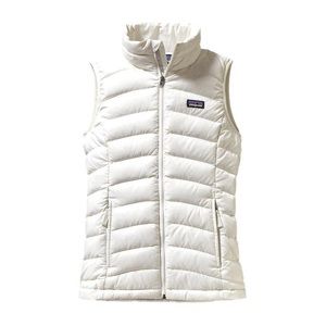 Patagonia kids white down sweater vest